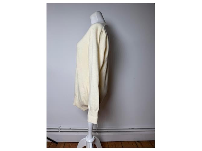 Comme Des Garcons Vintage Comme Des Garçons Wollpullover L Beige - Ansicht 2