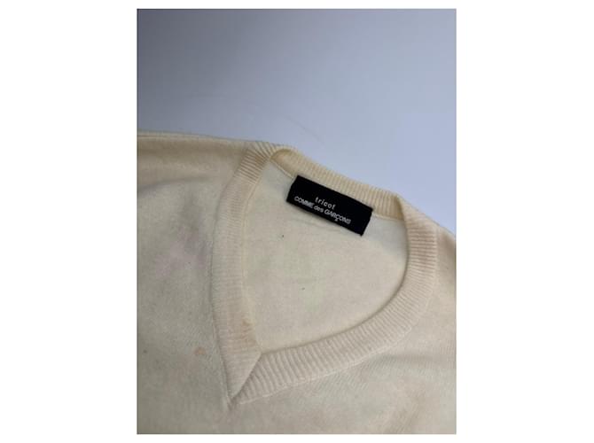 Comme Des Garcons Vintage Comme Des Garçons Wollpullover L Beige - Ansicht 6