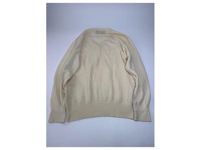 Comme Des Garcons Vintage Comme Des Garçons Wollpullover L Beige - Ansicht 7