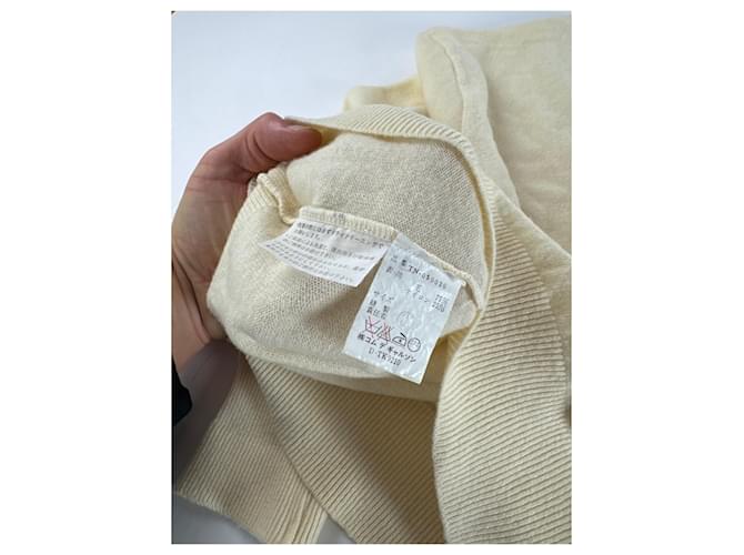 Comme Des Garcons Vintage Comme Des Garçons Wollpullover L Beige - Ansicht 9