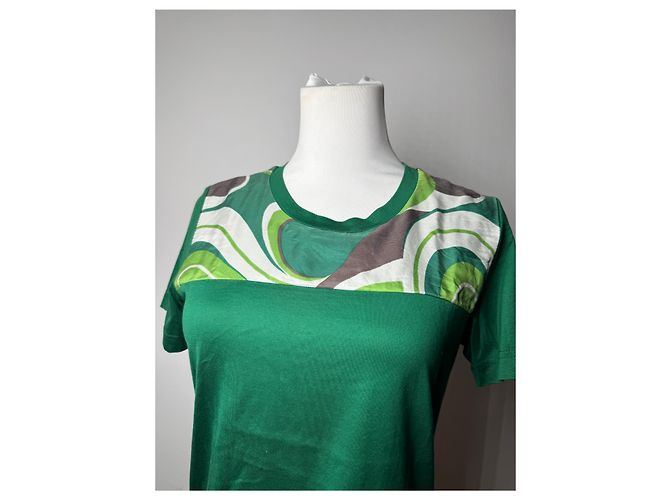 Comme Des Garcons T-shirt Vintage Junya Watanabe / Comme Des Garçons Verde M - vista 12