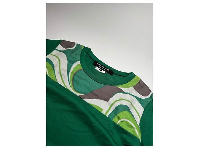 Comme Des Garcons T-shirt Vintage Junya Watanabe / Comme Des Garçons Verde M - vista 5