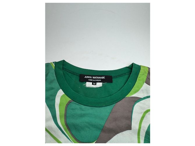 Comme Des Garcons T-shirt Vintage Junya Watanabe / Comme Des Garçons Verde M - vista 6