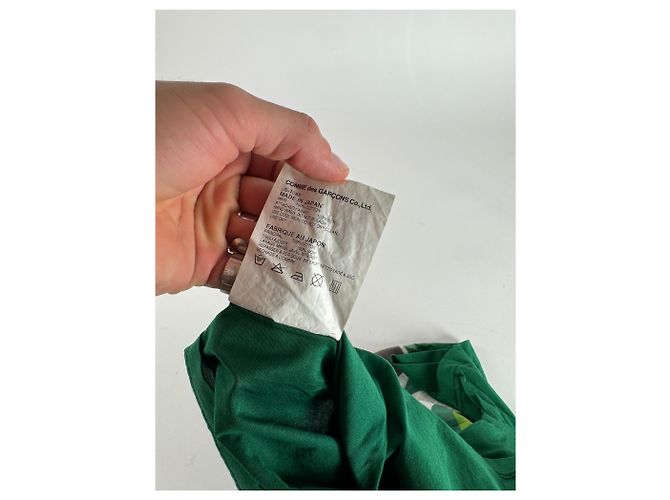 Comme Des Garcons T-shirt Vintage Junya Watanabe / Comme Des Garçons Verde M - vista 9