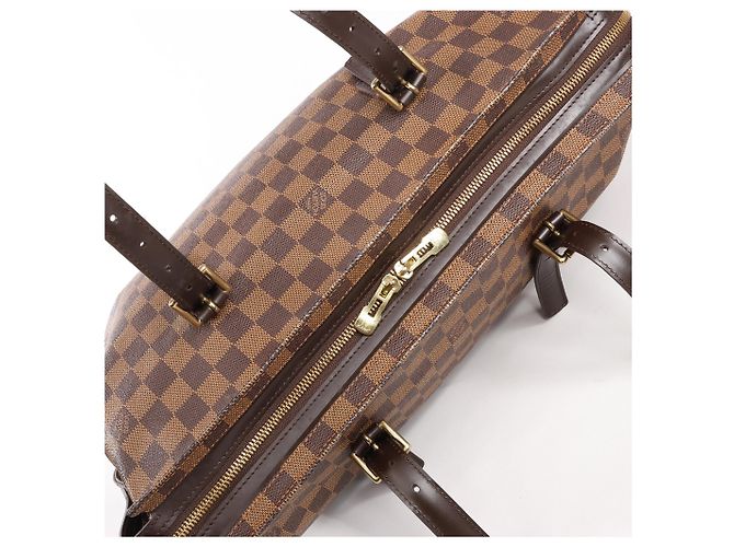 Borsa a Spalla Louis Vuitton Chelsea Damier Ebene in Marrone N51119 - vista 15