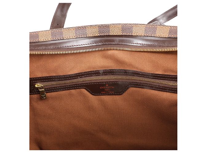 Borsa a Spalla Louis Vuitton Chelsea Damier Ebene in Marrone N51119 - vista 16