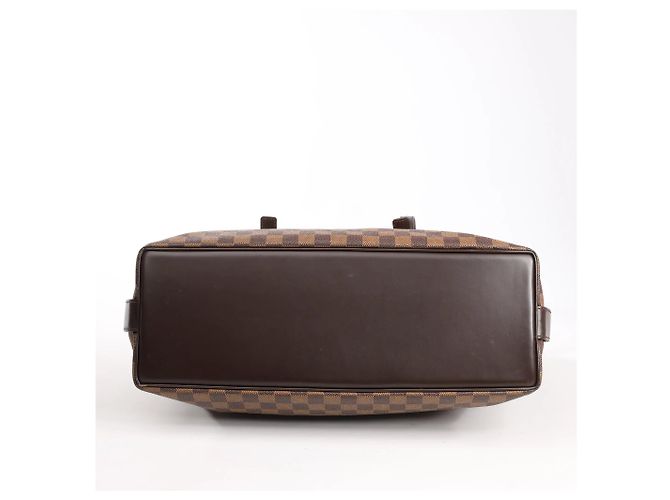 Borsa a Spalla Louis Vuitton Chelsea Damier Ebene in Marrone N51119 - vista 8
