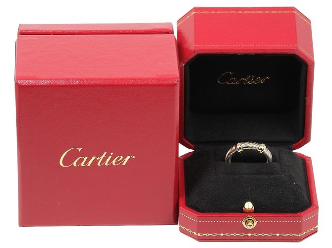 Anello Vintage Cartier All Air Ciel - vista 9