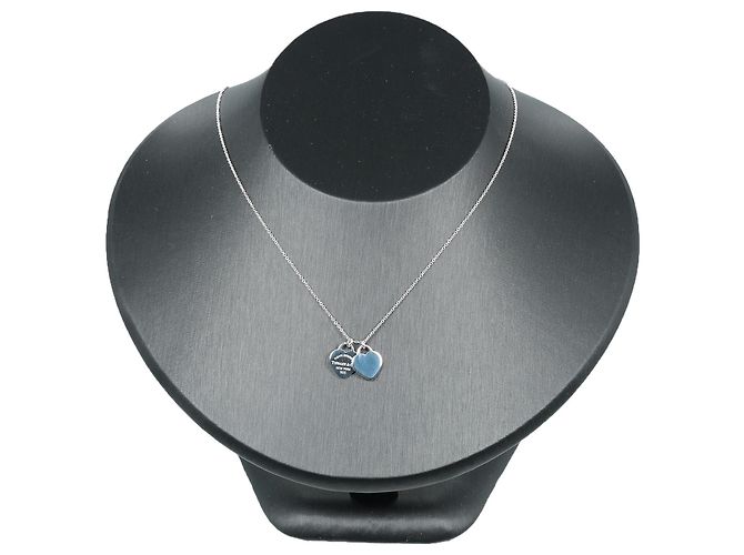 Tiffany & Co. Ritorno al Collana Doppio Cuore Tag - vista 2