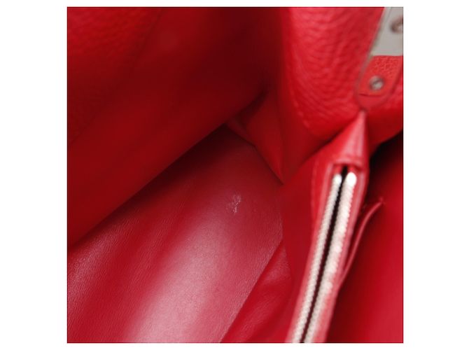 Borsa Capucines MM Louis Vuitton Rosso - vista 12