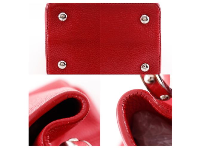 Borsa Capucines MM Louis Vuitton Rosso - vista 17