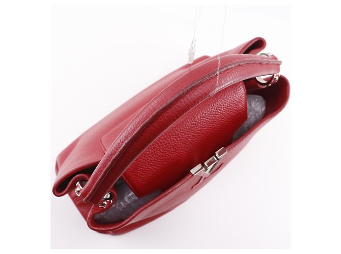 Borsa Capucines MM Louis Vuitton Rosso - vista 5