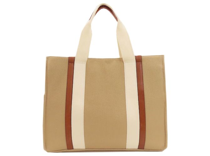 Chloé braune Canvas-Tote-Tasche - Ansicht 2
