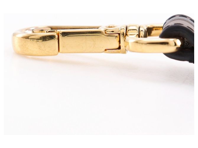 Zucca Fendi Mini Strap You in pelle di vitello marrone - vista 8