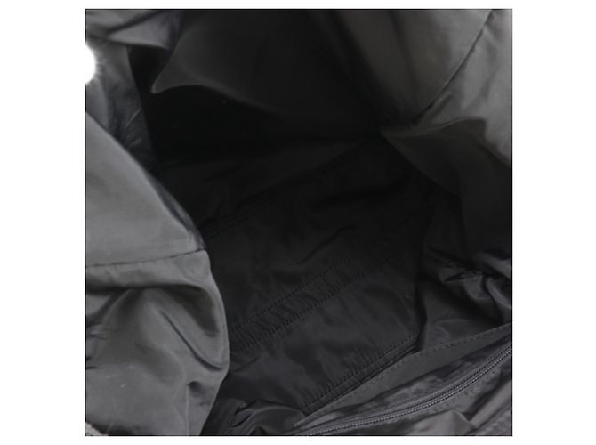 Tote Borsa a spalla 2 in 1 Prada in nylon nero - vista 6