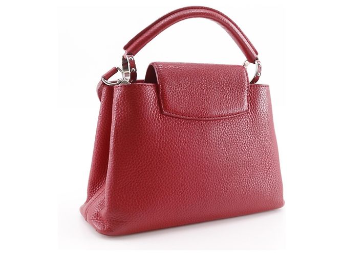 Borsa Capucines BB Louis Vuitton Rosso - vista 3