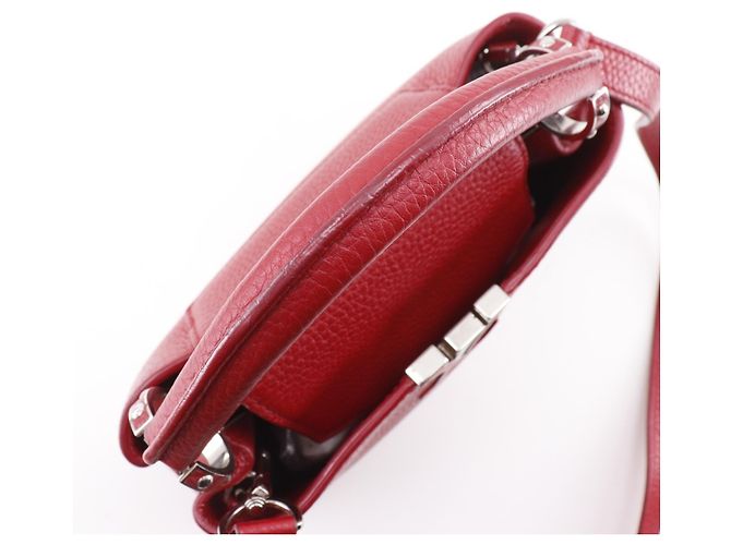 Borsa Capucines BB Louis Vuitton Rosso - vista 5