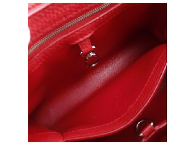 Borsa Capucines BB Louis Vuitton Rosso - vista 7