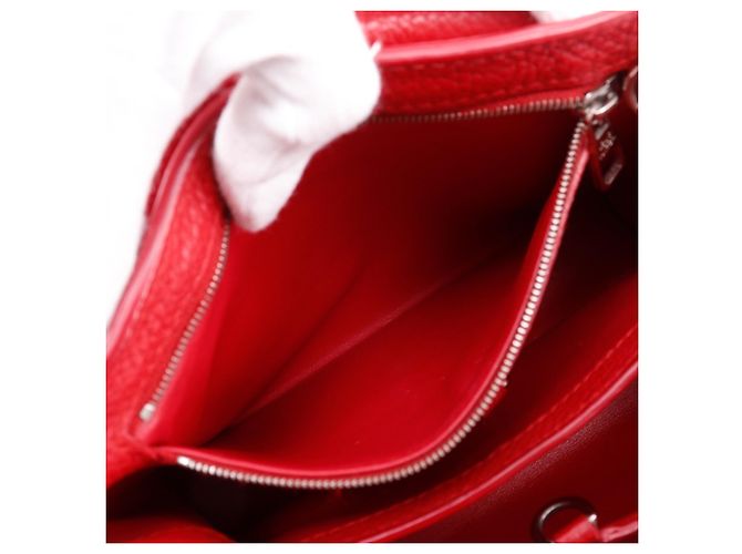 Borsa Capucines BB Louis Vuitton Rosso - vista 9