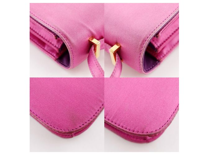Borsa a Spalla Constance Mini 18 di Hermès Rosa - vista 7