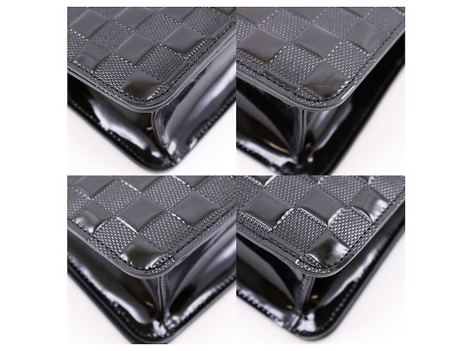 Borsa a Spalla Cabaret Louis Vuitton Nero - vista 4