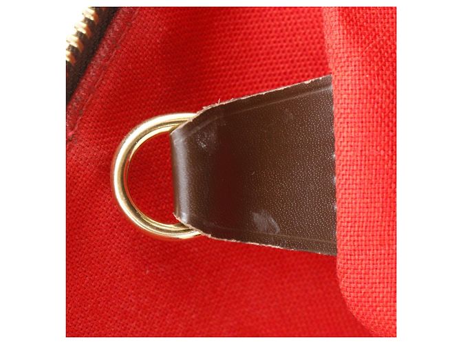 Louis Vuitton Damier Canvas Tote Bag Braun - Ansicht 14