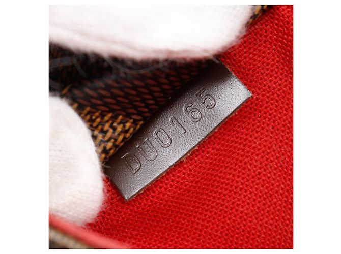 Louis Vuitton Damier Canvas Tote Bag Braun - Ansicht 15