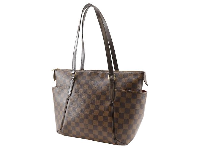 Louis Vuitton Damier Canvas Tote Bag Braun - Ansicht 2