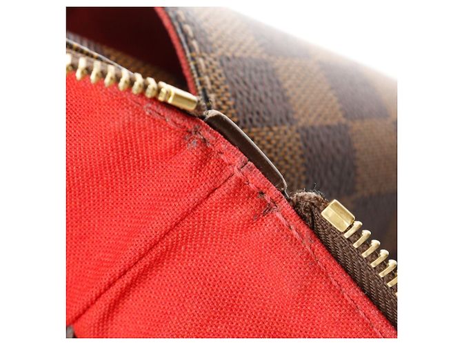 Louis Vuitton Damier Canvas Tote Bag Braun - Ansicht 9