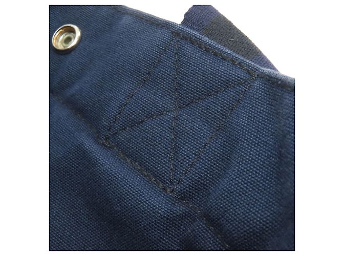 Borsa Foul Tou MM di Hermès Nero Blu navy - vista 10