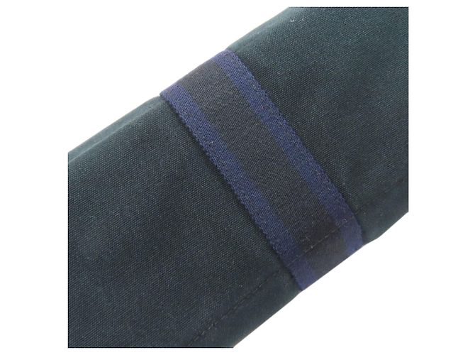 Borsa Foul Tou MM di Hermès Nero Blu navy - vista 11