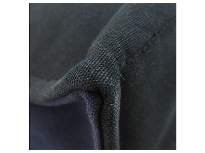 Borsa Foul Tou MM di Hermès Nero Blu navy - vista 20