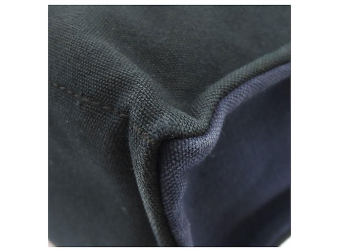 Borsa Foul Tou MM di Hermès Nero Blu navy - vista 21