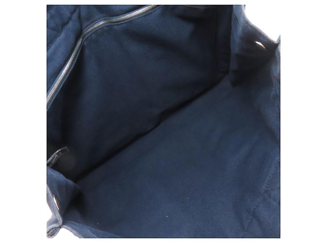 Borsa Foul Tou MM di Hermès Nero Blu navy - vista 5