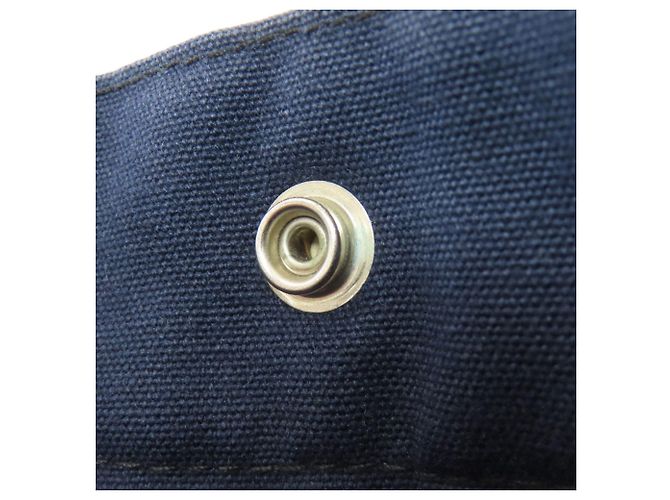 Borsa Foul Tou MM di Hermès Nero Blu navy - vista 9