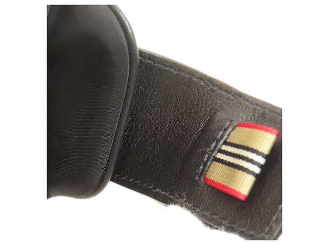 Marsupio in nylon nero Burberry - vista 12