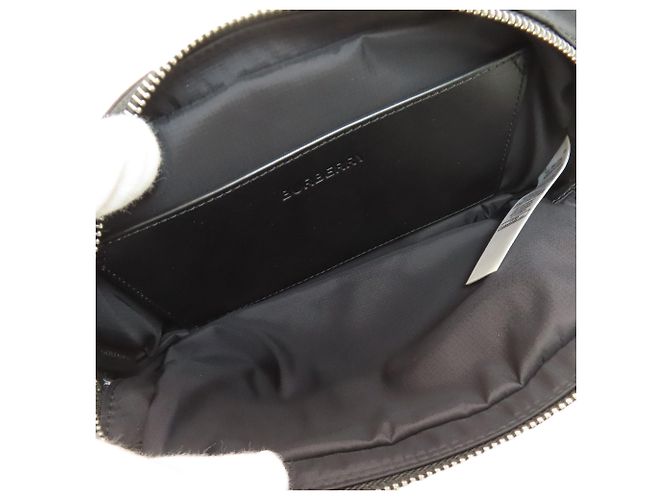 Marsupio in nylon nero Burberry - vista 5