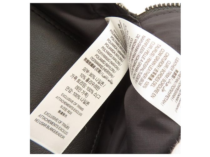 Marsupio in nylon nero Burberry - vista 9