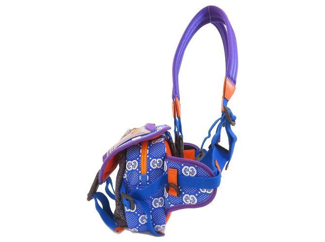Gucci GG Small Rucksack Blau - Ansicht 3