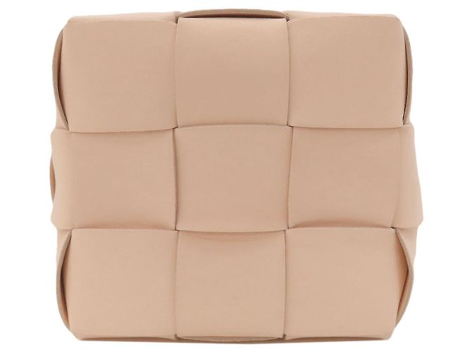 Borsa a secchiello Cassette di Bottega Veneta Beige - vista 4