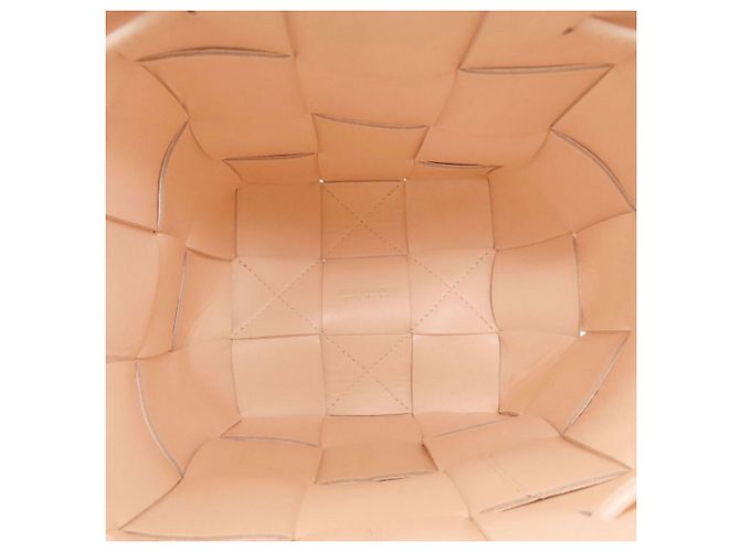 Borsa a secchiello Cassette di Bottega Veneta Beige - vista 5