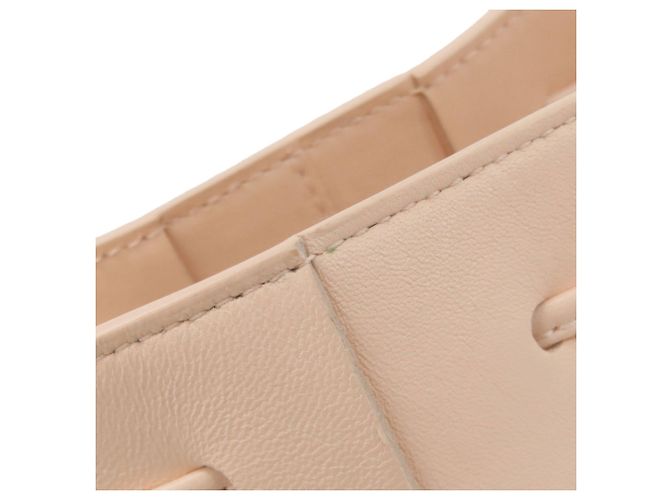 Borsa a secchiello Cassette di Bottega Veneta Beige - vista 7