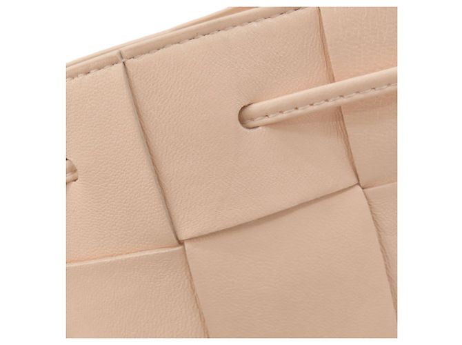 Borsa a secchiello Cassette di Bottega Veneta Beige - vista 9