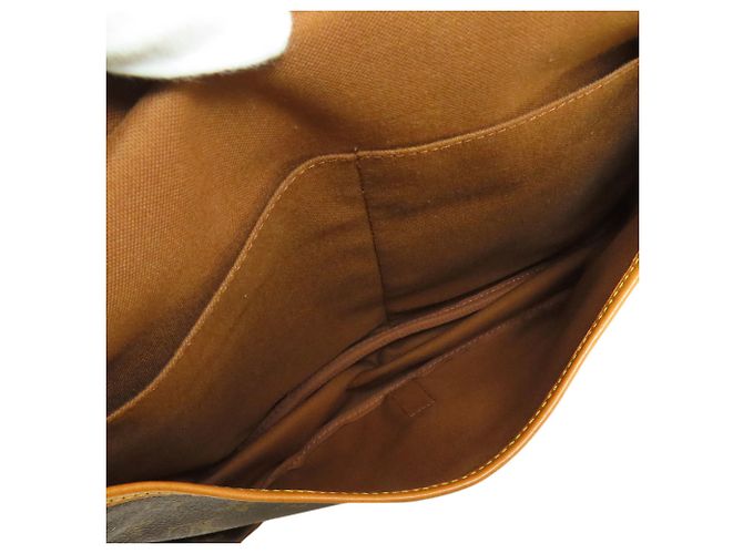 Borsa a Spalla Saumur 35 Louis Vuitton Monogramma - vista 6