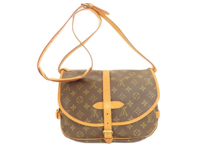 Borsa a Spalla Saumur M M42254 di Louis Vuitton Monogramma - vista 2