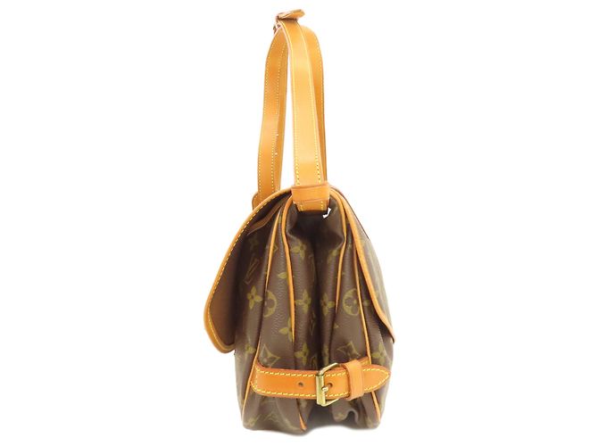 Borsa a Spalla Saumur M M42254 di Louis Vuitton Monogramma - vista 3