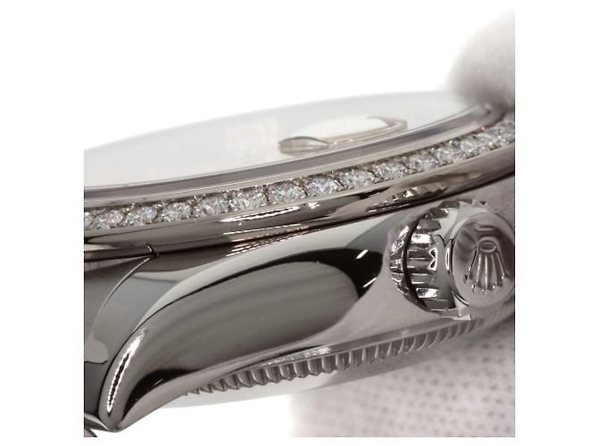 Reloj Rolex 179384G Datejust con bisel de diamantes - vista 14