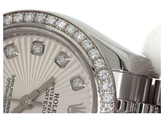 Reloj Rolex 179384G Datejust con bisel de diamantes - vista 19