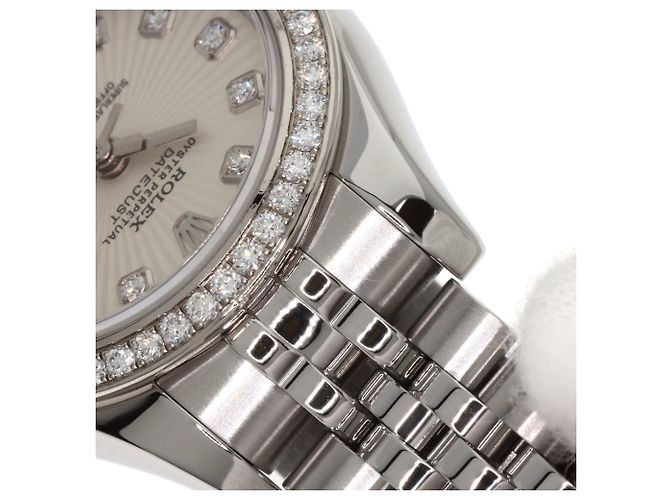 Reloj Rolex 179384G Datejust con bisel de diamantes - vista 20