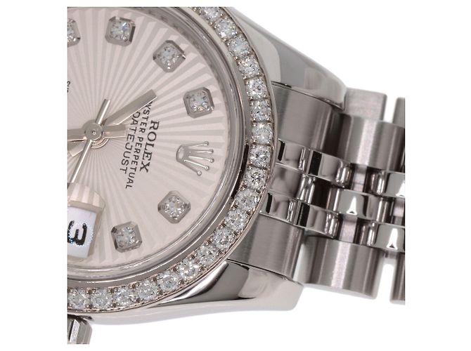 Reloj Rolex 179384G Datejust con bisel de diamantes - vista 26
